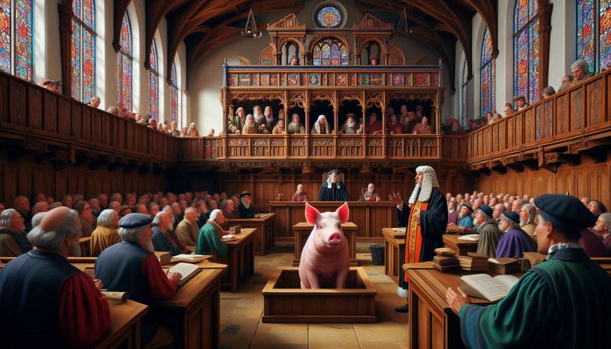 The Curious Trials of Medieval Pigs: When Animals Faced the Law