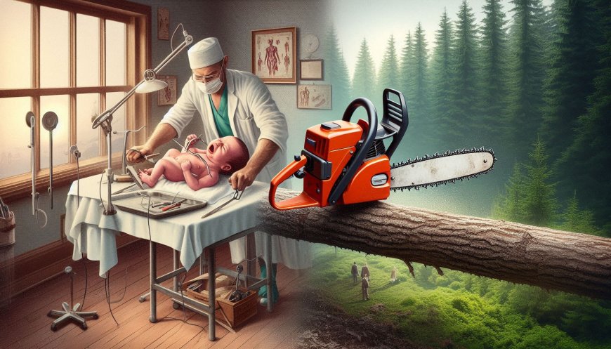 The Unexpected Birthplace of the Chainsaw: From Childbirth to Forestry