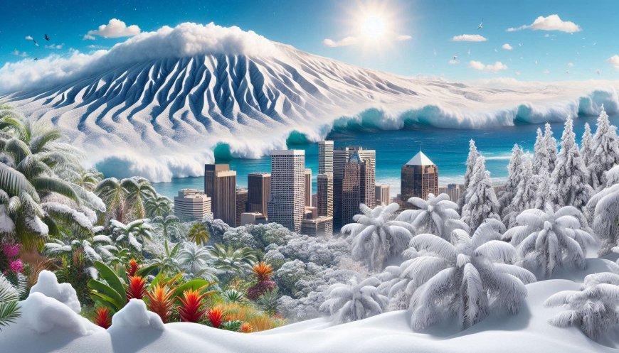 Hawaii’s Snow Outshines New York and Boston: A Winter Twist