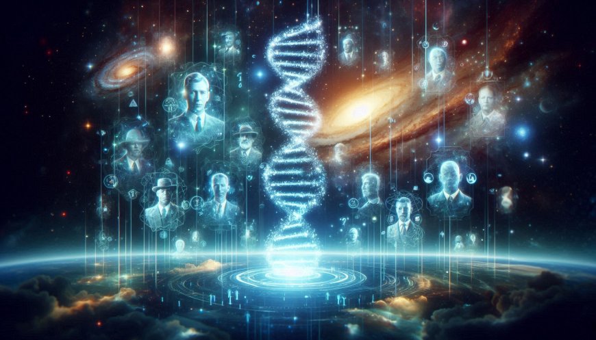 Presidents and Legends: The Celestial Journey of DNA in Space