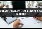 CREATE / MODIFY USERS UNDER DDO IN SPARK