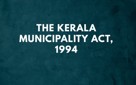 The Kerala Municipality Act, 1994