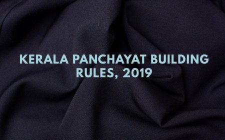 Kerala Panchayat Building Rules, 2019