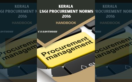 Kerala LSGI Procurement Norms 2016 : Handbook by C S Santhosh