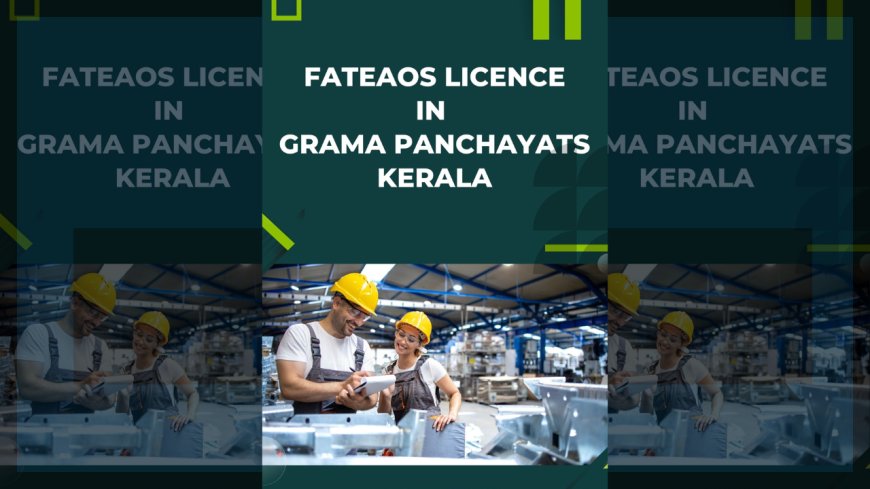 FATEAOS License in Grama Panchayats Kerala : Handbook by C S Santhosh